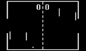 A slightly more advanced version of Pong